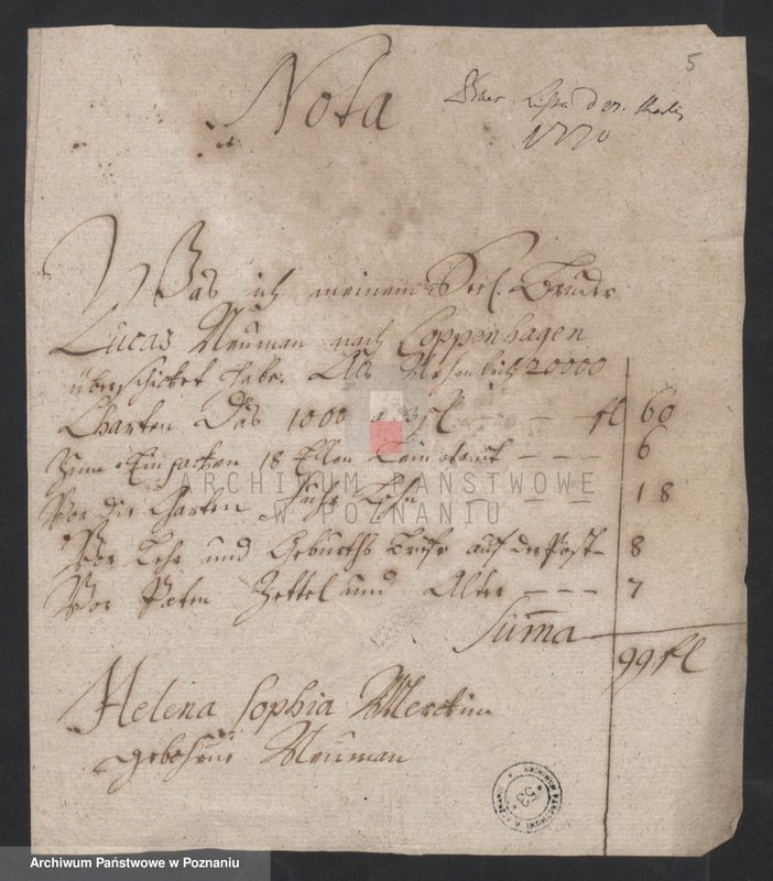 Obraz 7 z jednostki "Inwentarze pośmiertne spisane przez sąd opiekuńczy w Lesznie; język niemiecki"