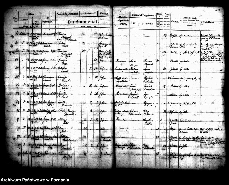 Obraz 7 z jednostki "Księga zgonów"