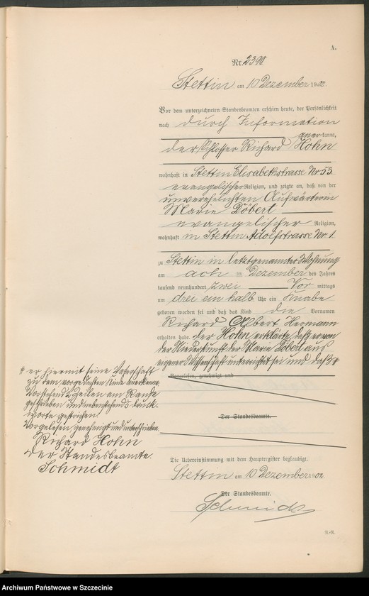 image.from.unit.number "Geburts-Register (Neben-Register) Band VI"