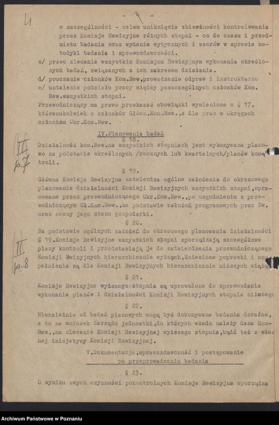 Obraz 15 z jednostki "Regulaminy dla Komisji Rewizyjnych: Głównej, Okręgowych, Powiatowych i Kół Związku Bojowników o Wolność i Demokrację."