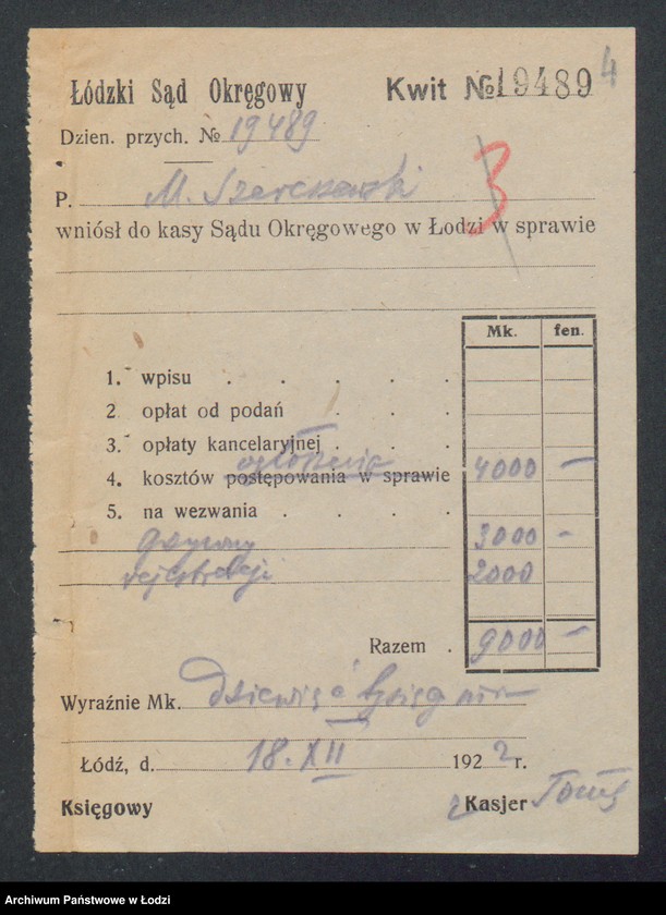 Obraz 6 z jednostki "Maurycy Szereszewski – skład wódek i likierów"