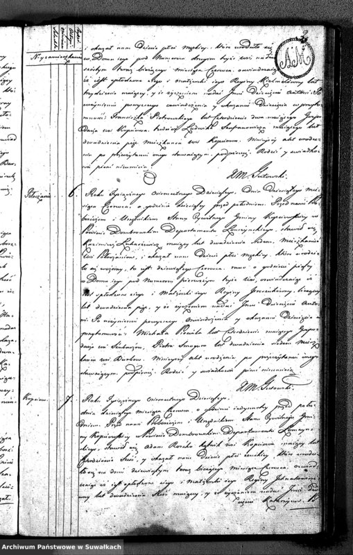 image.from.unit.number "Akta Urodzonychych Gminy Kopciowskiey od 1 Maia 1810 R."