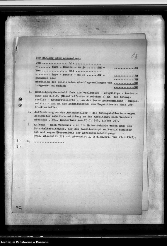 Obraz 17 z jednostki "Räumungs - Familienunterhalt. Allgemeines"