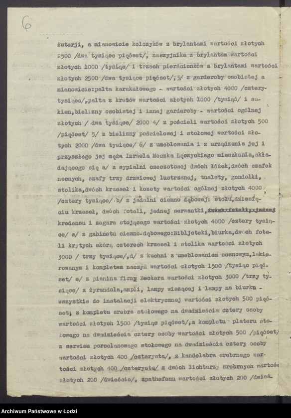 Obraz 8 z jednostki "Izrael Moszek Łęczycki – wyrób i sprzedaż trykotaży i pończoch"