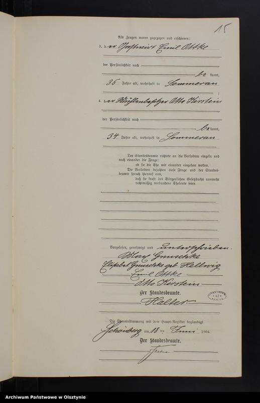 image.from.unit.number "Heiraths-Neben-Register Nr 1 -19"