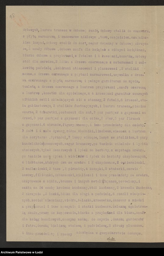 Obraz 20 z jednostki "Chaja Rappeport i S-ka- fabrykacja i sprzedaż towarów manufakturowych"