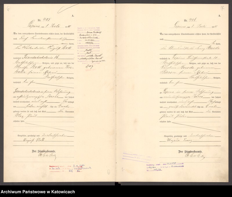 image.from.unit.number "ksiega urodzeń T. II nr 400-827"