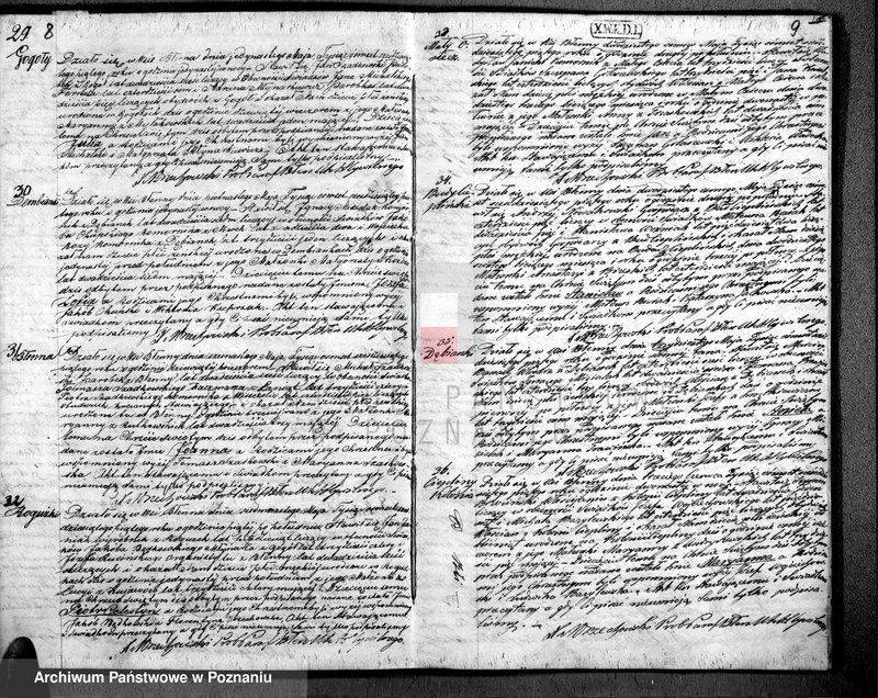 Obraz 6 z jednostki "Duplikat urodzonych, zaślubionych i zgonów"