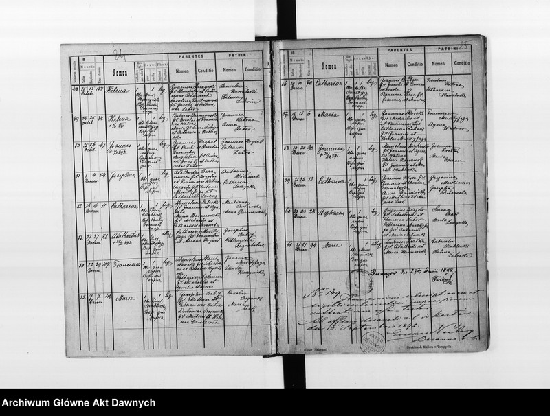 image.from.unit.number "Parafia: Dunajów. Dekanat: Brzeżany. Księga metrykalna urodzeń, ślubów i zgonów dla miasta Dunajów i wsi: Białe, Ciemierzyńce, Kropiwna*, Nowosiółka, Podusów, Poluchów, Potoczany, Rekszyn z Pisarówką, Wicyń*."