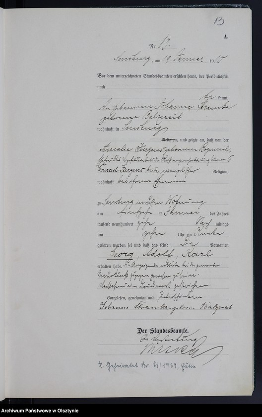 image.from.unit.number "Geburts-Haupt-Register Nr 1 -321"