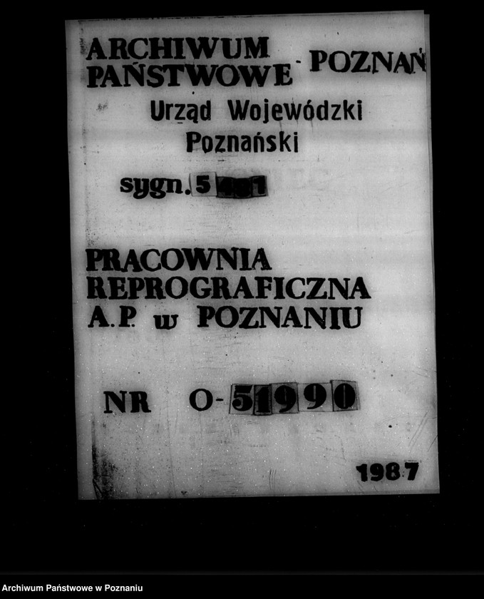 Obraz 1 z jednostki "Majętność Chwalibogowo powiat wrzesiński własność A. Myszkowski nr woj. kotła 1718"