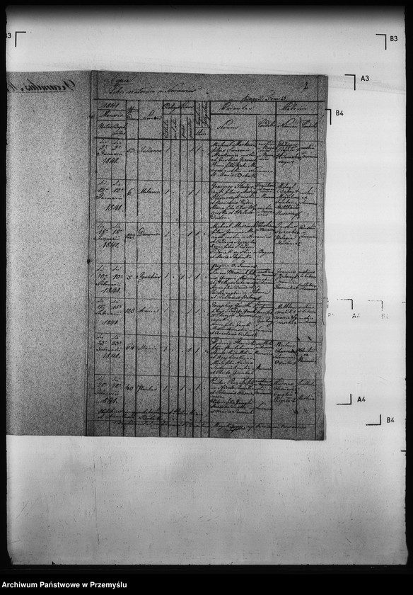 Obraz 6 z jednostki "[Kopie ksiąg metrykalnych parafii Nowa Wieś z filią Łosie (dekanat Muszyna)]"
