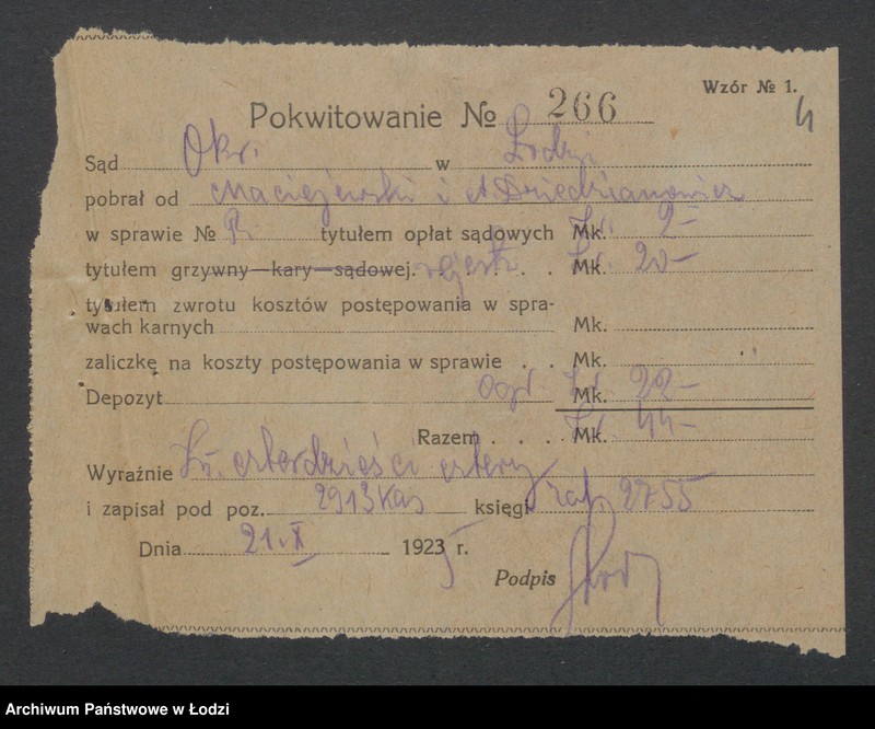 Obraz 6 z jednostki "Wacław Maciejewski i S-ka- przedsiębiorstwo masarskie"