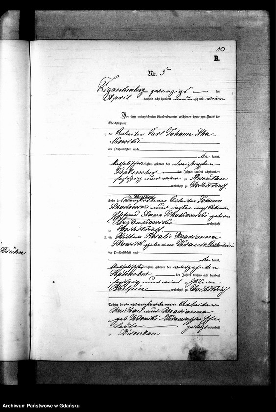 image.from.unit.number "Księga małżeństw"