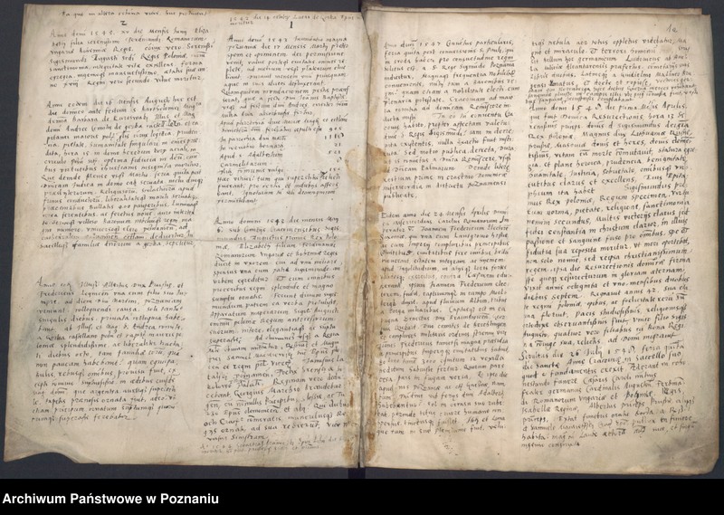 Obraz 5 z jednostki "Liber obligacionum, decretorum, quietationum, contractuum, bona immobilia, summas pecuniaris ac res ad diuturnitatem pertinentes continens coram spectabili consulatu Posnaniensi ...signo B."