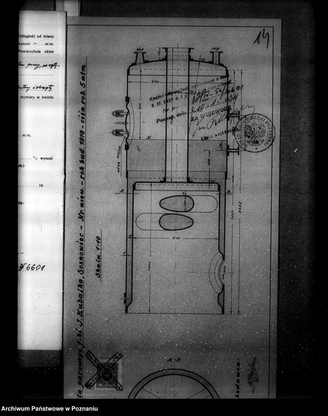 Obraz 18 z jednostki "Zjednoczone Pralnie Parowe w Bydgoszczy nr woj. kotła 6601"