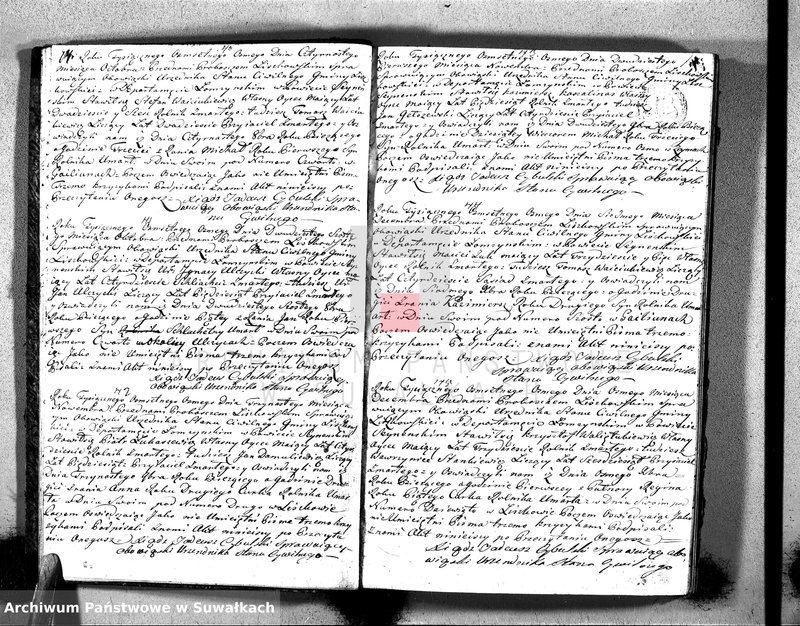 Obraz 10 z jednostki "Akta Umarłych od pierwszego Maia Roku Tysiącznego Osimsetnego Osmego Parafij Liszkowskiey"