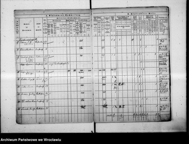 image.from.unit.number "Klassensteuerrolle nebst Eikommens - Nachweisung"