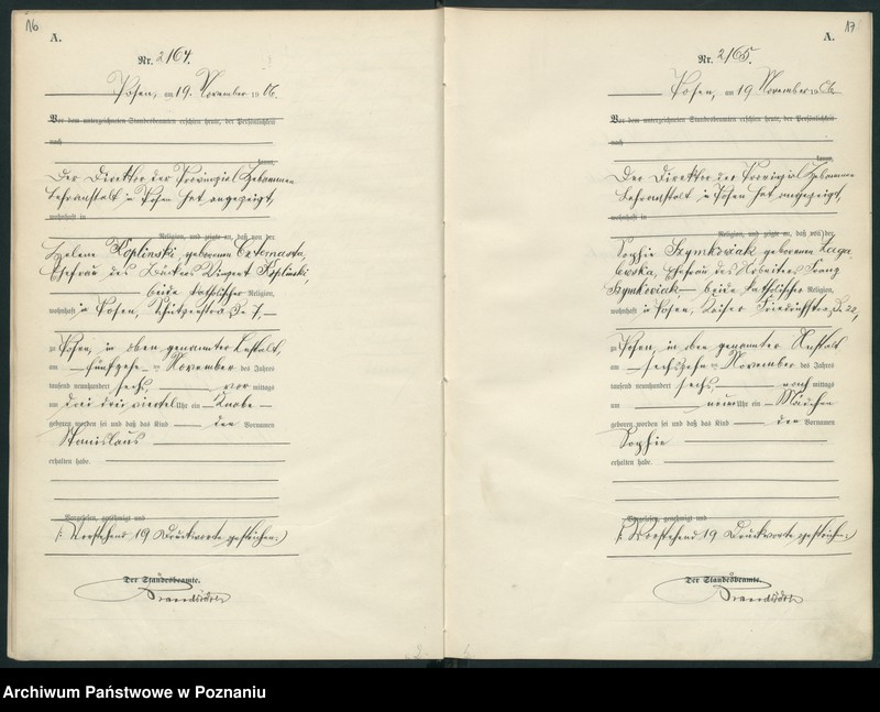 Obraz 11 z jednostki "Księga miejscowa urodzeń"