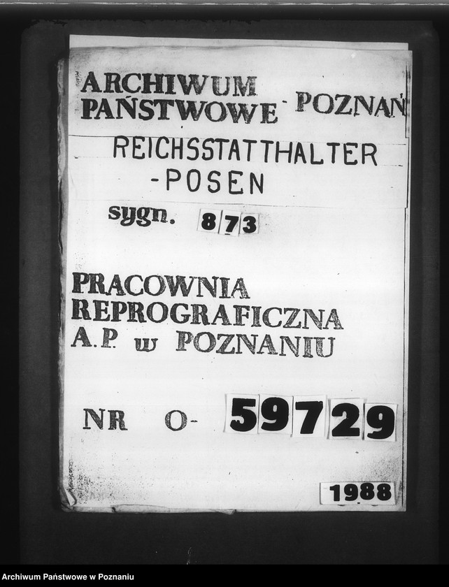 Obraz 1 z jednostki "Inspektion - Abteilung V/ W"