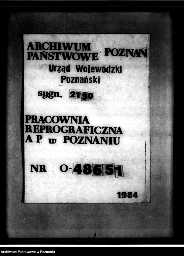 Obraz 20 z jednostki "/Zatwierdzenie wykazu nabywców działek z majątku Nietuszkowo powiatu chodzieskiego"