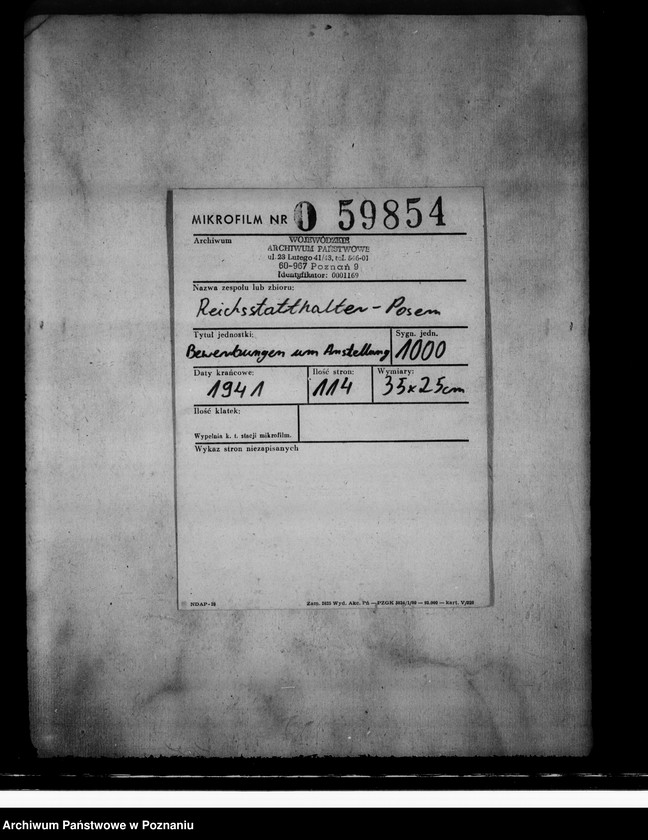 Obraz 2 z jednostki "Bewerbungen um Anstellung"