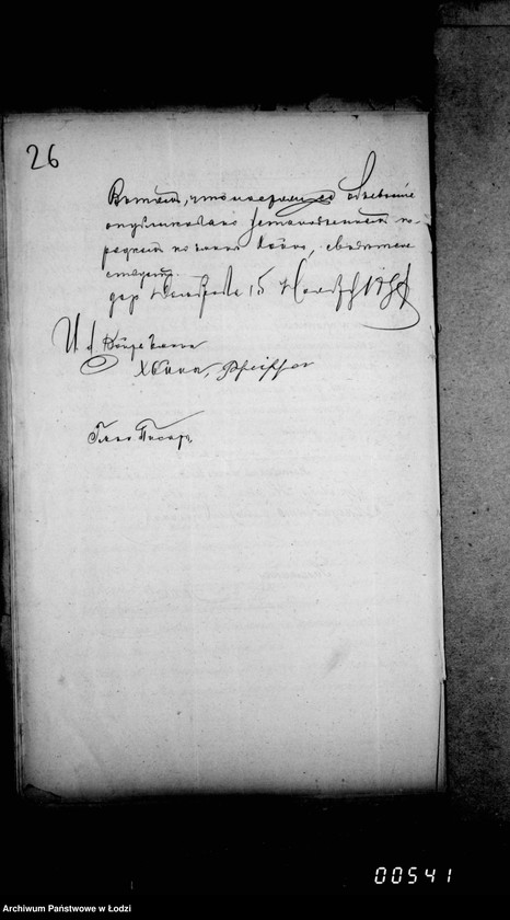 Obraz 20 z jednostki "O torgach proizvodennych 17/29 nojabrja 1897 g. na odtdaču v arendu lavok v gorodskich rjadach v gor. Lodzi"