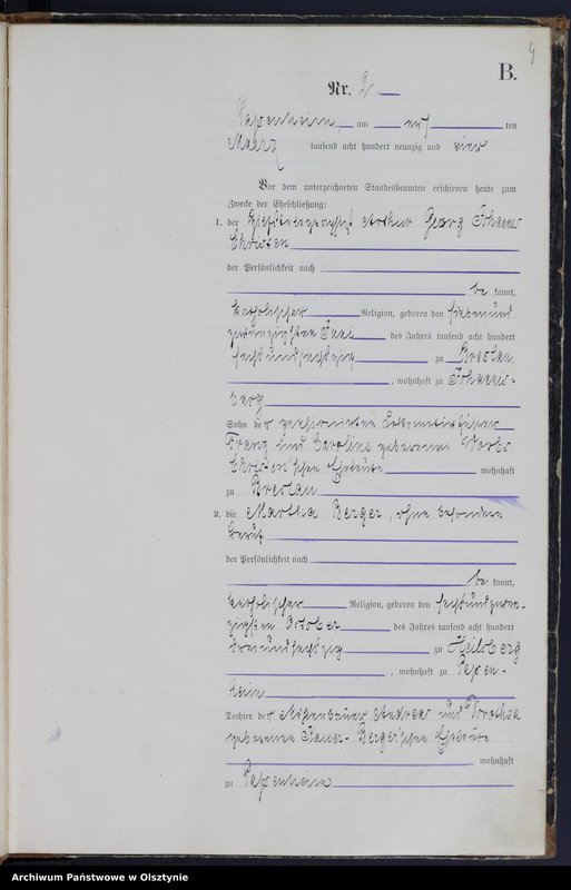 image.from.unit.number "Heiraths-Haupt-Register Nr 1 - 15"