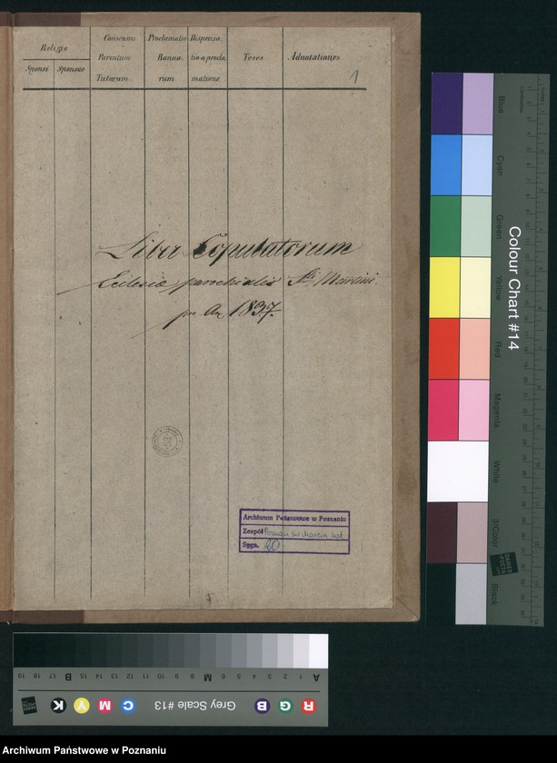 Obraz 3 z jednostki "Księga małżeństw"