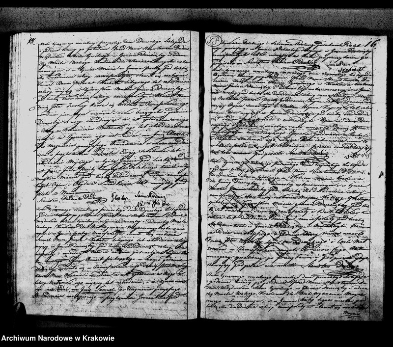 image.from.unit.number "Xięga IIga Akt Stanu Cywilnego dla Zgromadzenia Osób Wyznanania Moyzesowego w Wolnem Miescie Krakowie Zamieszkałych Obeymuiąca Akta Urodzenia i Przyznania Przysposobienia i Zeyscia w Roku 1816m prowadzona i Redagowana przez Stanisława Hebdank Dudzicza Urzędnika Stanu Cywilnego teyze Gminy"
