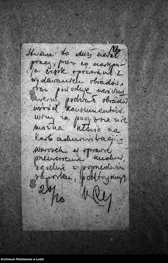 Obraz 16 z jednostki "[Kuchnia przy ul. Drukarskiej 16. Działalność kuchni, personel, konsumenci, kontrole]"