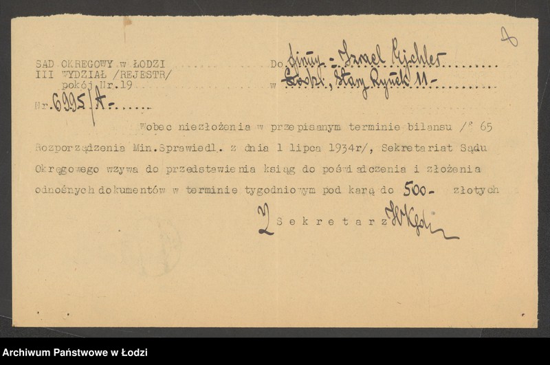 Obraz 10 z jednostki "Szpael Ejcher – sprzedaż skór"