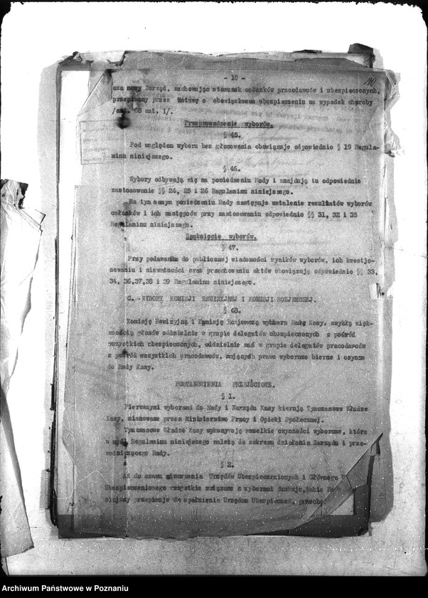 Obraz 14 z jednostki "Regulamin wyborczy i wybory do kas chorych."