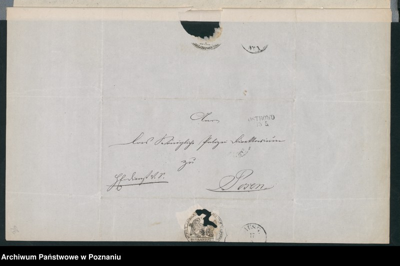 Obraz 11 z jednostki "A. betr. den polnischen Emigranten Adolf von Zalewski"