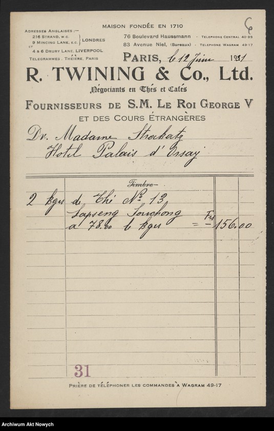 image.from.unit.number "Rachunki i pokwitowania za zakupione towary, rachunki kolejowe, hotelowe, restauracyjne, lekarskie, recepty"