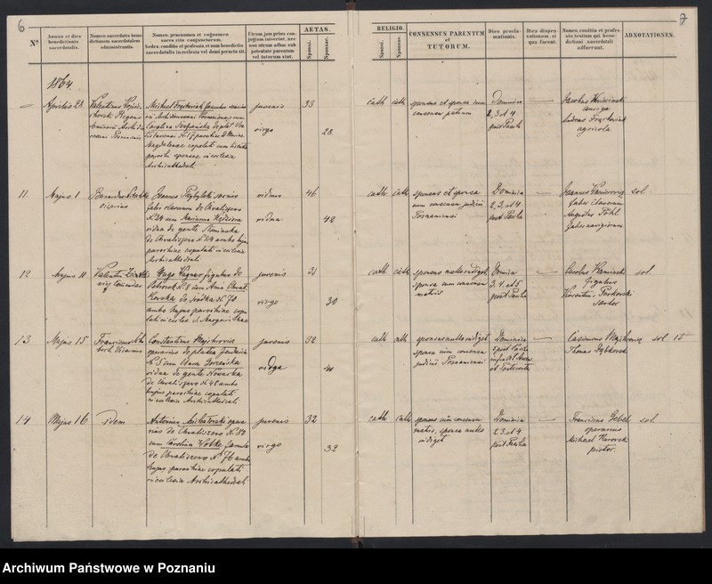 Obraz 6 z jednostki "Księga małżeństw"