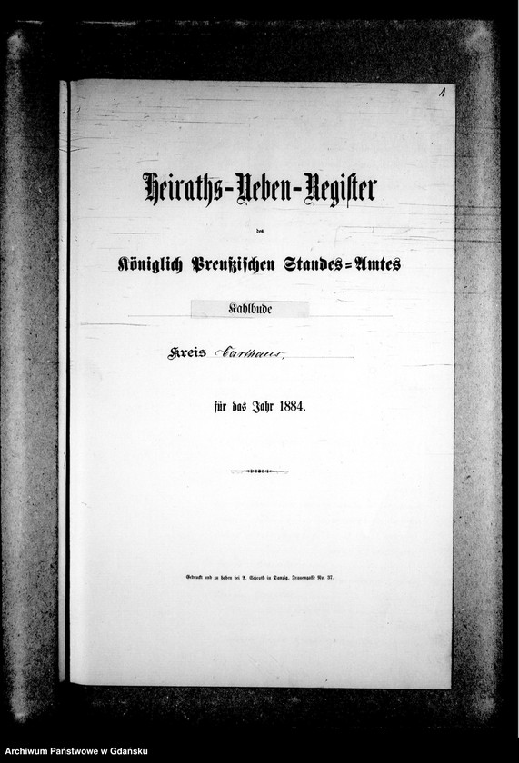 Obraz 5 z jednostki "Księga małżeństw"