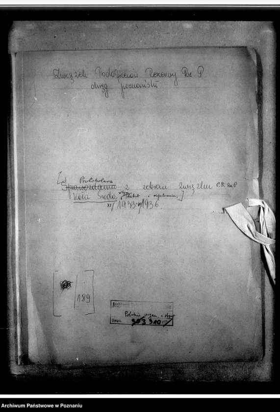 Obraz 4 z jednostki "Sprawozdania z zebrań związku - Koło Środa. Statut i regulamin"