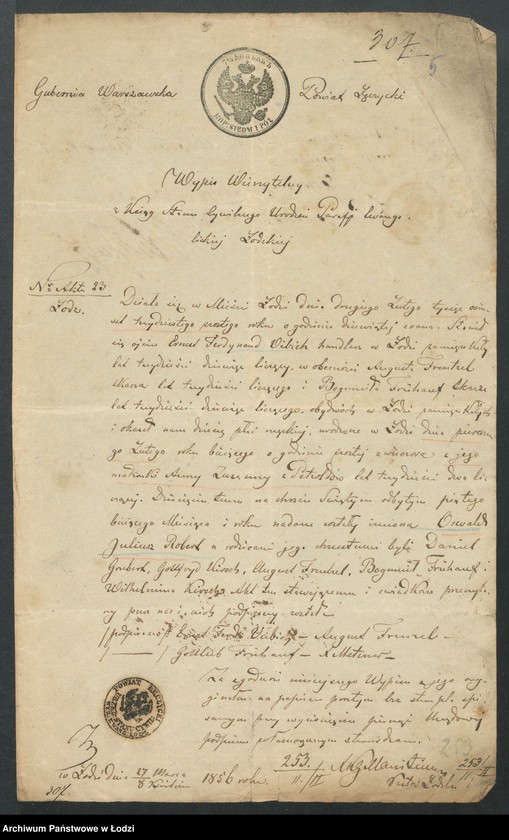 Obraz 7 z jednostki "[Aneksy od nr 253 do nr 265]"