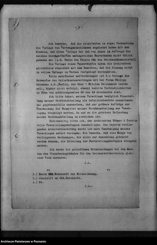 Obraz 12 z jednostki "Finansowanie przebudowy zamku w Poznaniu"