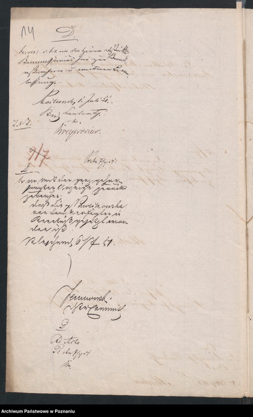 Obraz 18 z jednostki "A. betr. Gregor Brzezinski, Gutspächter Hippolyt von Brzeziński"