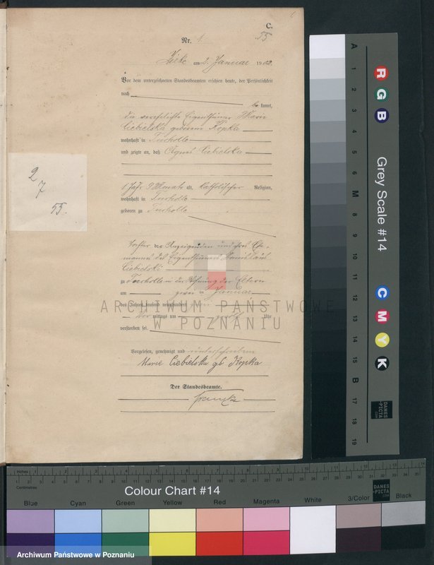 Obraz 4 z jednostki "Sterbe-Haupt-Register"