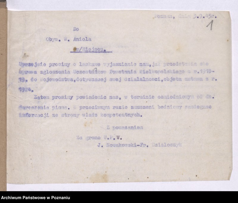 image.from.unit.number "Organizacja Związku Powstańców Wielkopolskich."