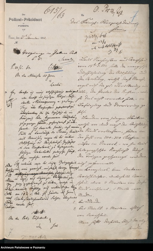 Obraz 14 z jednostki "Die in Folge der Rekrutierung im Königreiche Polen ausgebrochenen Unruhen."