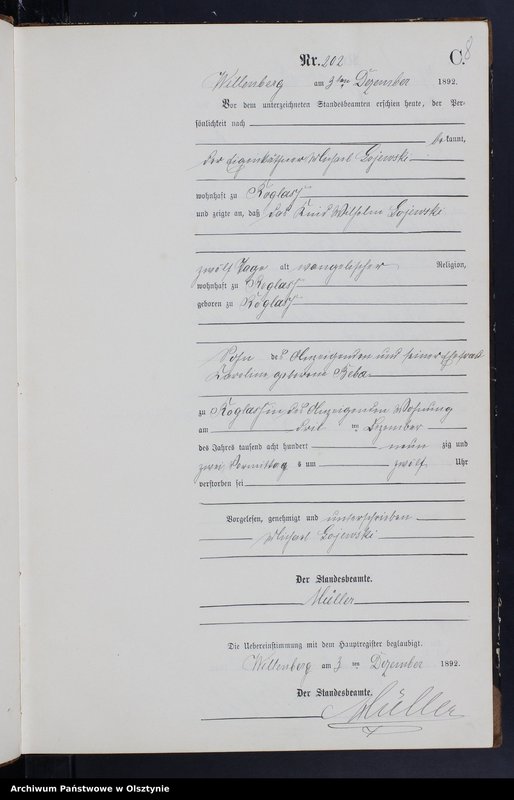 image.from.unit.number "Sterbe-Neben-Register T.II Nr 196 - 223"