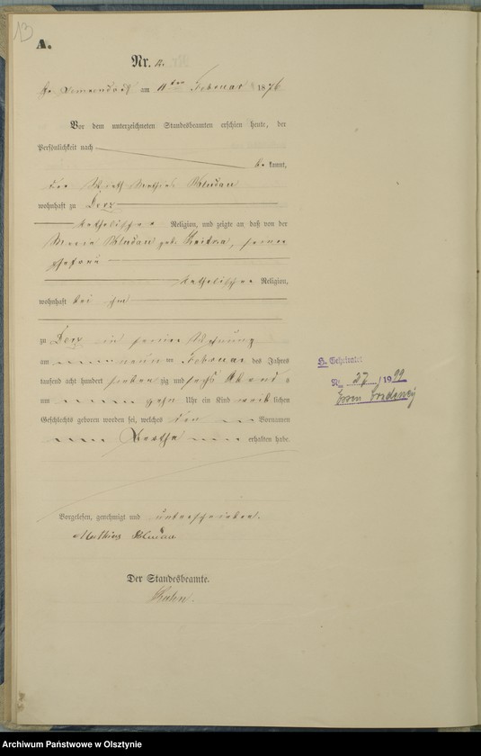 image.from.unit.number "Geburts-Haupt-Register Nr 1 - 113"