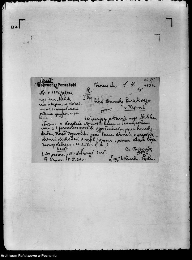 Obraz 20 z jednostki "/Sprawy personalne opinie o referentach wojskowych/"