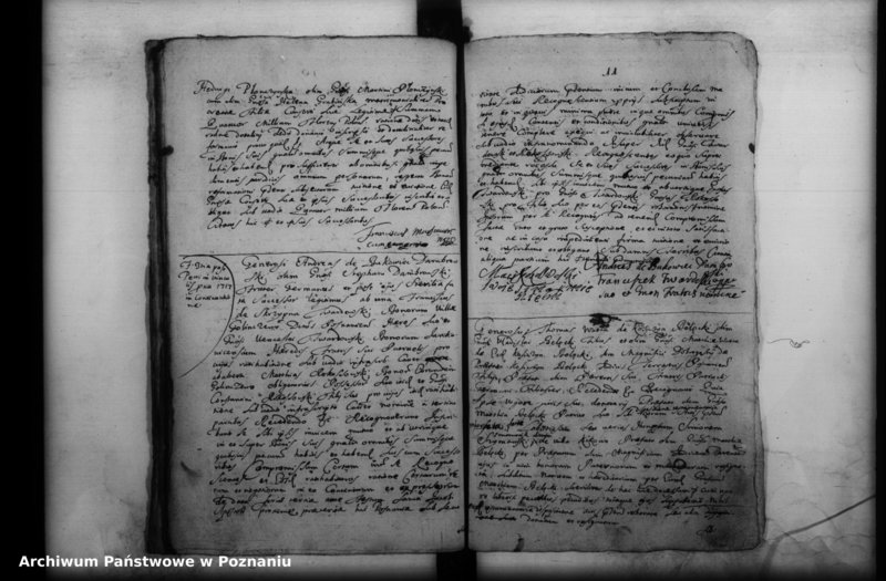 Obraz 19 z jednostki "Inscriptiones, resignationes [protocollon]"