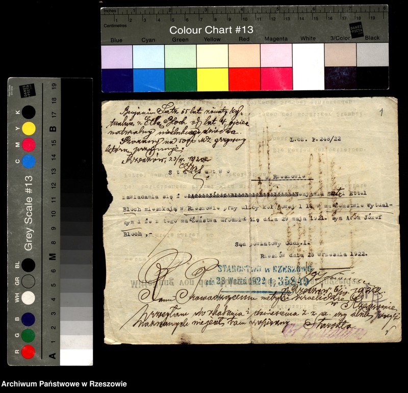 Obraz z jednostki "Sprawy zawierania nielegalnych małżeństw"