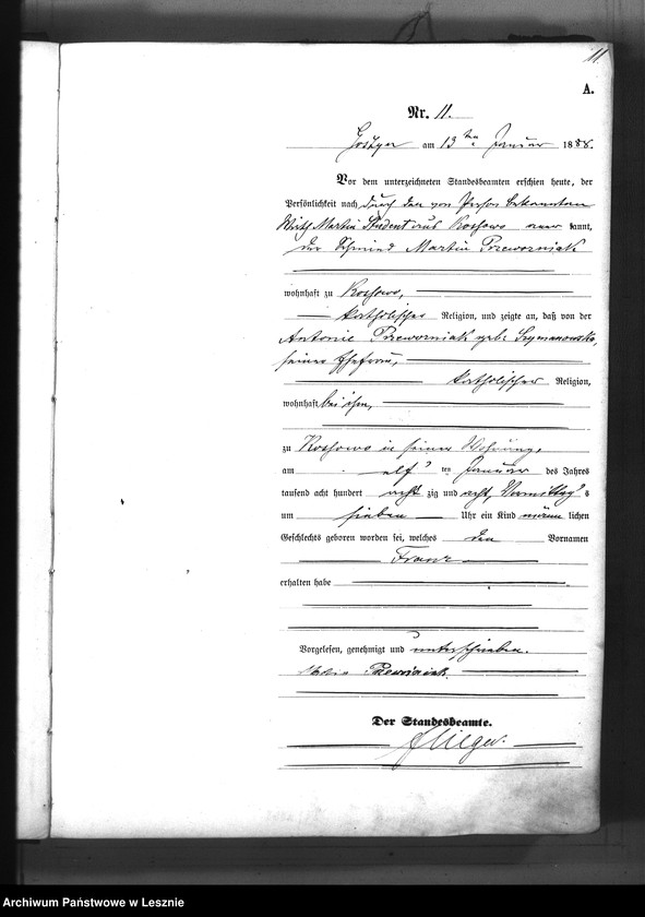 Obraz 14 z jednostki "[Księga urodzeń]"